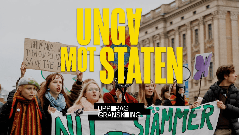 "Young people against the state", documentary by Swedish public service